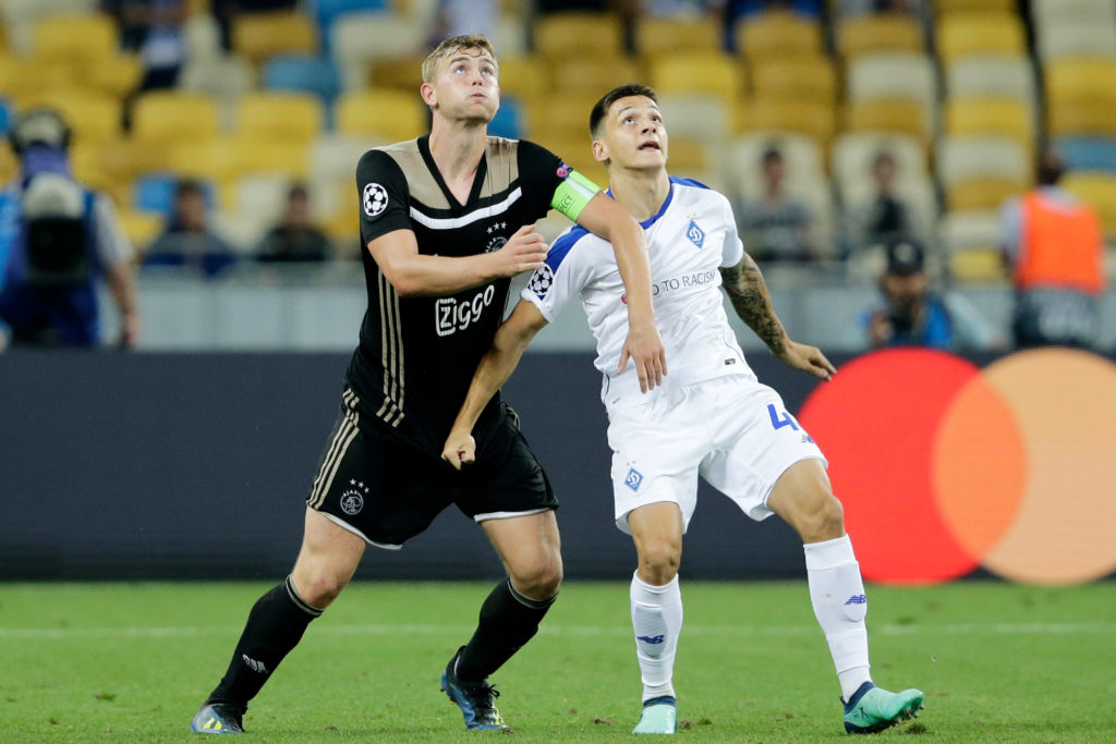 Dinamo Kiev v Ajax - UEFA Champions League