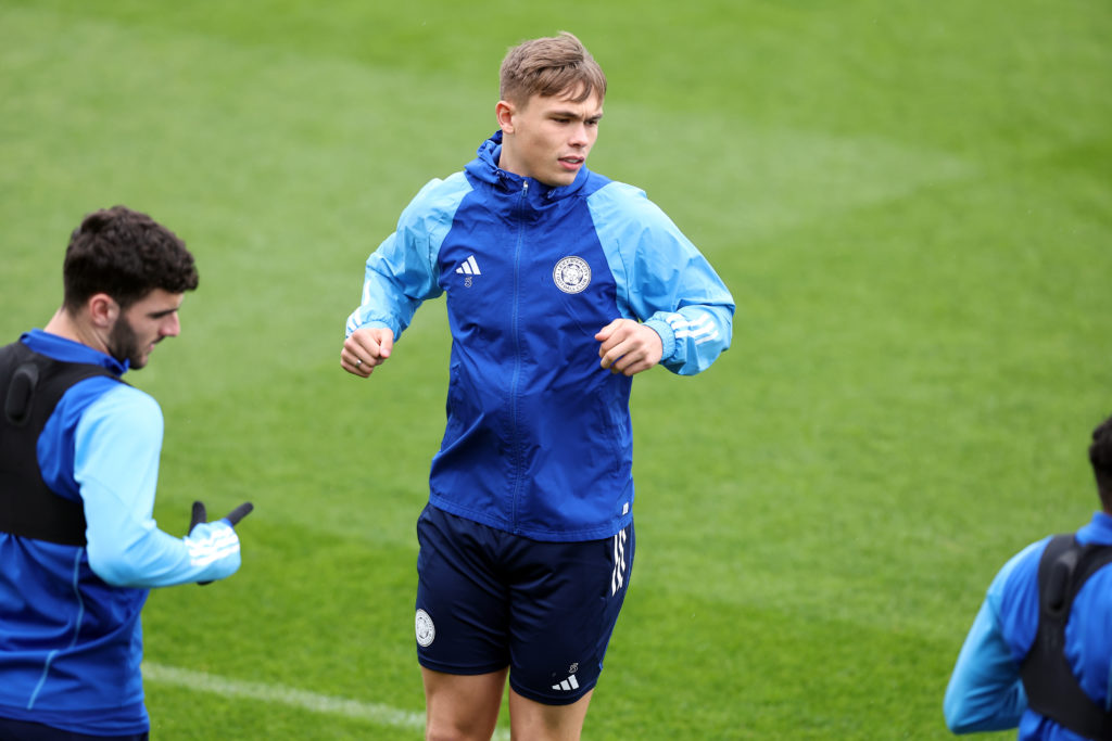 Leicester City Training Session and press conference