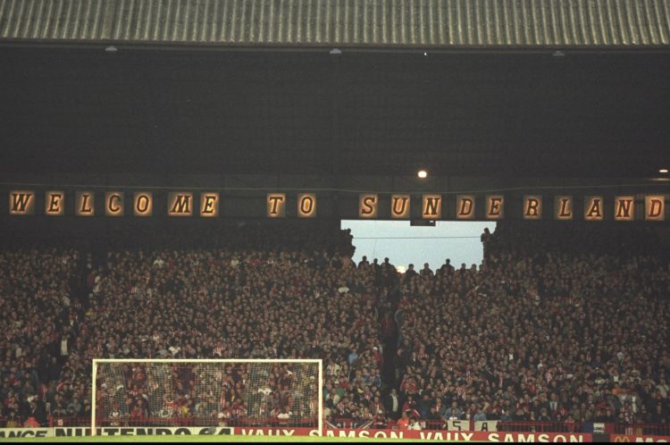 22 Apr 1997:  A general view of Roker Park, Sunderland's home ground before the Premier League match against Southampton. Southampton won 1-0.  Man...
