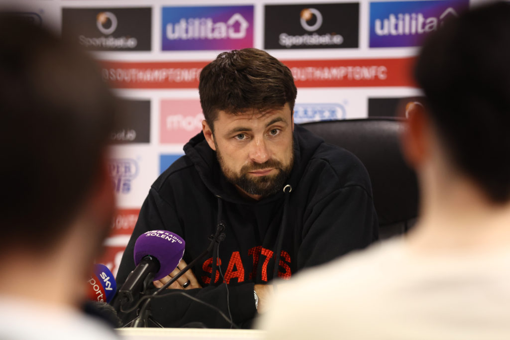 Southampton Training and Press Conference