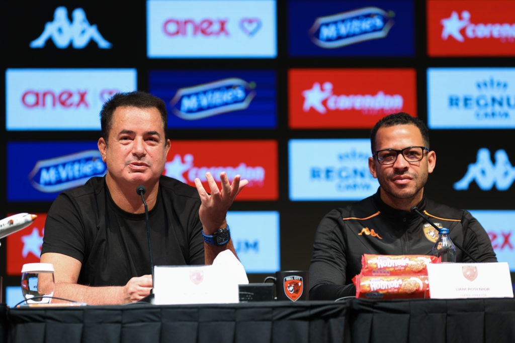 Hull City's Turkish chair Acun Ilicali