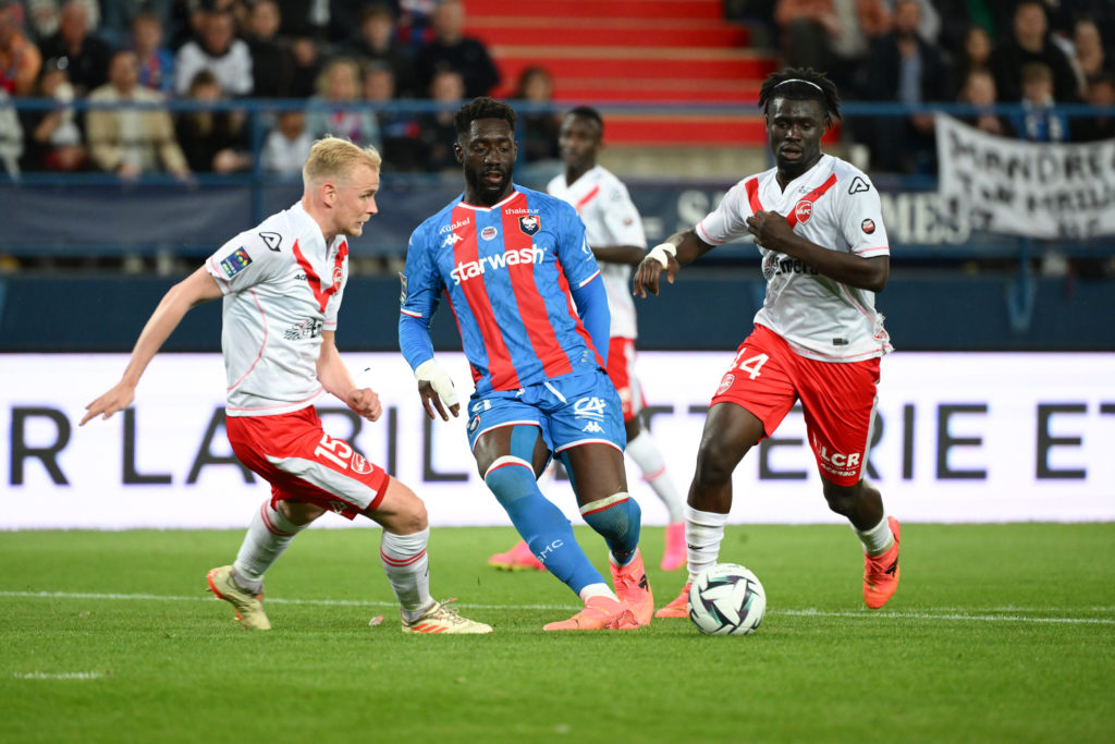 Stade Malherbe Caen v Valenciennes FC - Ligue 2 BKT 2023/2024