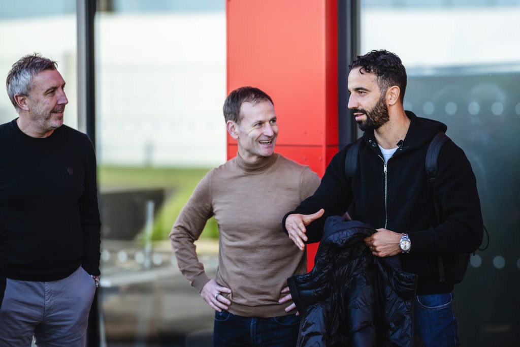 Manchester United Head Coach Ruben Amorim Starts his New Job