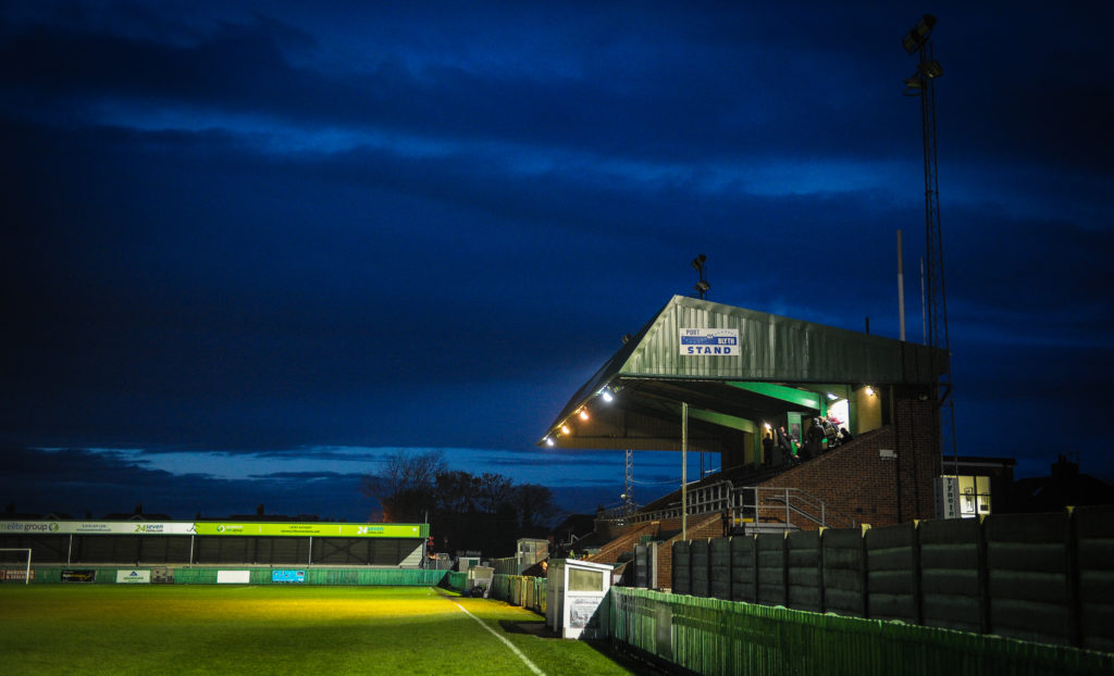 Blyth Spartans v Newcastle United U21 - Northumberland Senior Cup