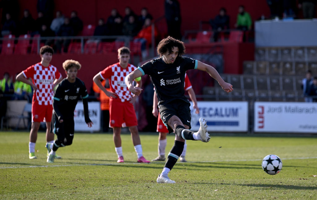 Girona FC v Liverpool FC - UEFA Youth League 2024/25