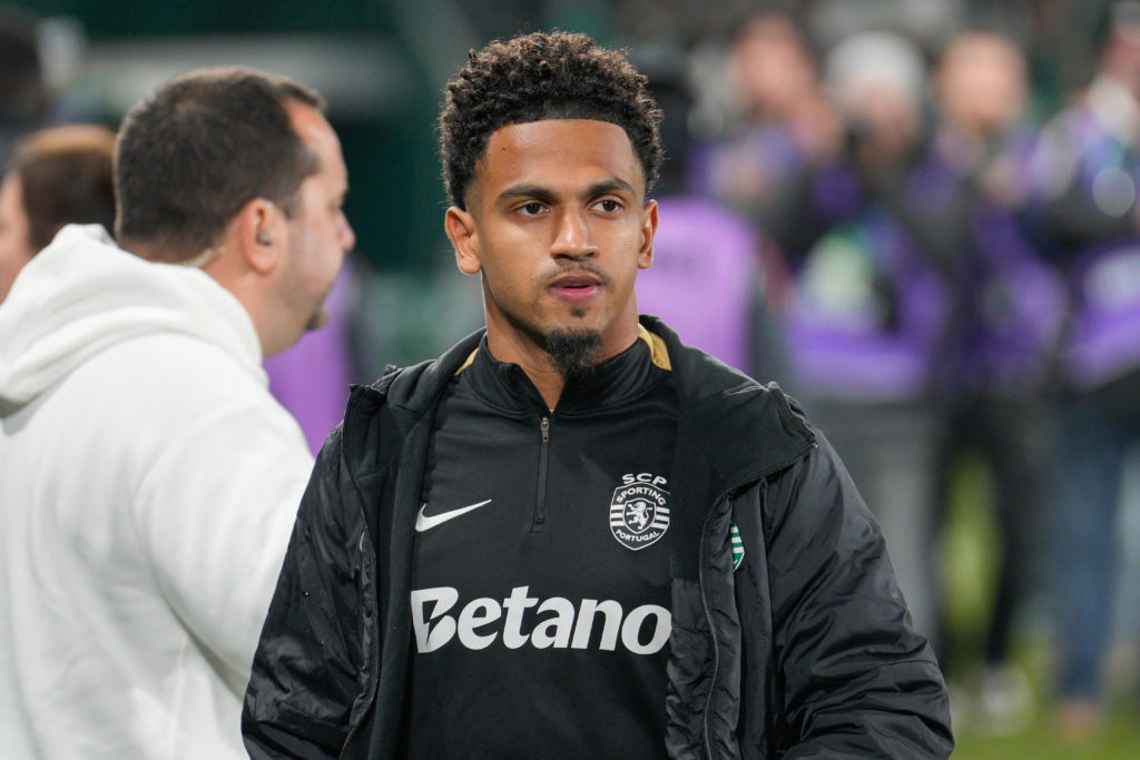 Marcus Edwards of Sporting CP seen during the Liga Portugal