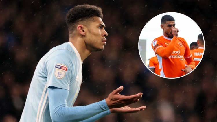 Ashley Fletcher of Sunderland during the Sky Bet Championship match between Derby County and Sunderland. Sunderland Head Coach Regis Le Bris is pre...